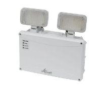 Ansell Owl White LED 5W IP65 Non-Maintained Twin Spot L1b