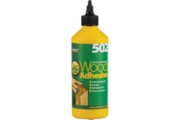 Everbuild 502 Interior & Exterior PVA Wood Glue 1L