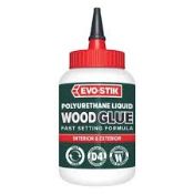 Evo-Stik 5-Minute PU D4 Waterproof Wood Adhesive Gel Clear 500ml