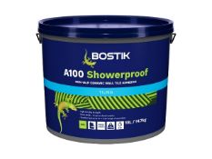 Bostik A100 ShowerProof Non-Slip Ceramic Wall Tile Adhesive 15ltr