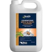 Bostik Cementone Brick and Patio Cleaner 5L-Removes Mortar Stains Limescale