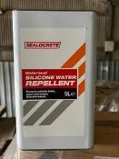Sealocrete Waterseal Clear Water Repellent Protects From Frost Mould 5 Litre