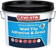 Evo-Stik Tile A Wall Adhesive & Grout For Ceramic & Mosaic Tiles 0.8M2