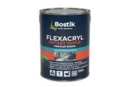 Bostik 1kg Flexacryl Flexible Long Lasting Waterproof  Grey