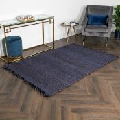 Chunky Navy Jute Rug RRP - £350