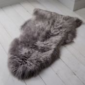 Grey Sheepskin Rug XXL RRP - £140