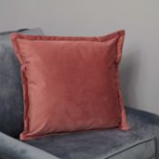 Rose Velvet Cushion Cover RRP - £30