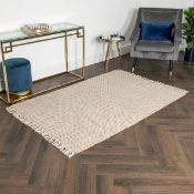 Zig Zag Jute & Cotton Rug RRP - £450