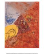 Two Marc Chagall Prints. 'Memories of A Painter' and 'Red Bird'