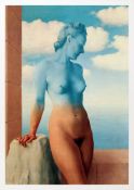 Bundle of Three Magritte Prints Including La Magie Noir