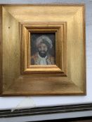 1850-Minature Watercolour From Archives of Stokesay Castle