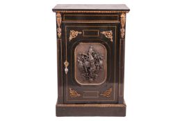 Napoleon III Ebonised Pier Cabinet