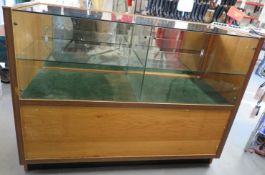 Vintage Glass Display Counter