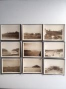 Colonial Circa 1900s Set of 9 Photographs of Engineering, Social and Sea Images From Malaysia # 2