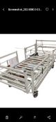 1 x Oska Electric Fully Adjustable Hospital Bed Unused With Steel Sides
