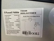 RUSSELL HOBBS FREESTANDING TABLE TOP FREEZER IN BLACK -MODEL NO RHTTFZOE1B RRP £99.99: