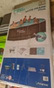 Summer Waves 4.2m Elite Frame Swimming Pool With Ladder, Pump & Filter