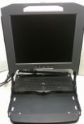 Dell 1U Rack Mount KMM Kit 17FP 17