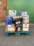 Pallet of Approximately 26 Unprocessed Raw Return Household Small Appliances