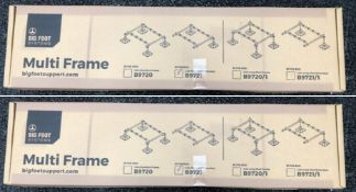 Set of (2) AirCon Unit Framework Extender Frame Big Foot MultiFrame 1mx1.2m B9721