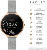 Radley Series 3 Smartwatch RYS03-4001 Stainless Steel Mesh Strap & Gold Face New RRP £65