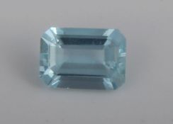 Aquamarine, 0.84 CT
