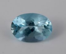 Aquamarine, 0.74 CT