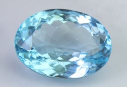 Blue Topaz, 12.34 CT