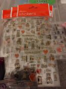 Sticker Packs x 72