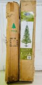 2 x Christmas Tree New Boxed