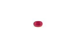 Loose Oval Ruby 3.54 Carats