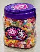 The Jelly Bean Factory Huge Flavours 1.4Kg New Sealed Tubs BBE 4/25