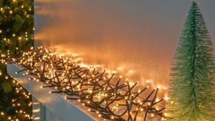 Vintage Gold LED Mains Lights 500 Christmas RRP £69