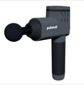 Pulseroll Percussion Massage Gun With Travel Case, Grey New Boxed RRP £290