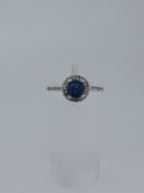 Silver Dress Ring Set with Cz Stones