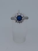 Silver Dress Ring Set with Cz Stones