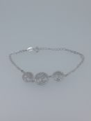 Silver 925 Tree Of Life Bracelet Set with Cz Stones