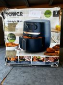 Tower Midnight Blue 3.8L Air Fryer. RRP £50 - Grade U