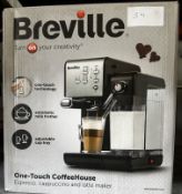 Breville One Touch Coffee House. RRP £80 - Grade U