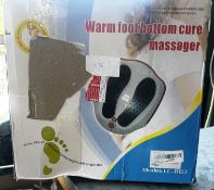 Warm Foot Bottom Cure Massager. RRP £49.99 - Grade U
