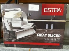 Ostba Meat Slicer. RRP £80 - Grade U