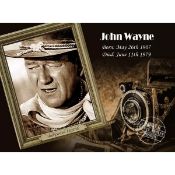 John Wayne Golden Age of Hollywood Extra Large Designed Metal Wall Art