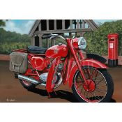 BSA Bantam D7 GPO Telegram Boy Extra Large Metal Wall Art