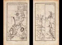 Ireland Rare 177 Antique 245 Yr-Old Map Mayo Castlebar Ballyvary Westport.