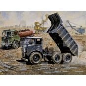 1930's Foden DG Tipper Extra Large Nostalgic Metal Wall Art
