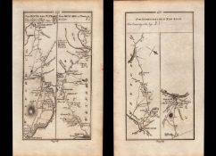 Ireland Rare 177 Antique 245 Yr-Old Map Wexford New Ross Enniscorthy.