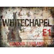 Jack the Ripper Iconic London Street Sign Extra Large Nostalgic Metal Wall Art