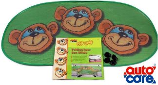 25 x Car Sun Shade for Kids - Foldable Cling UV Blocker For Toddlers RRP £4.99 ea L5b