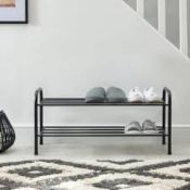 2 Tier Luxury Shoe Rack L26
