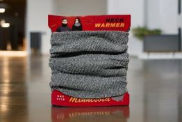 50 x Classic Rib Knit Multi Layered Neck Warmers L13a